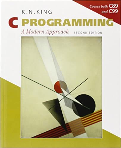 C Programming : a modern approach, 2nd edition